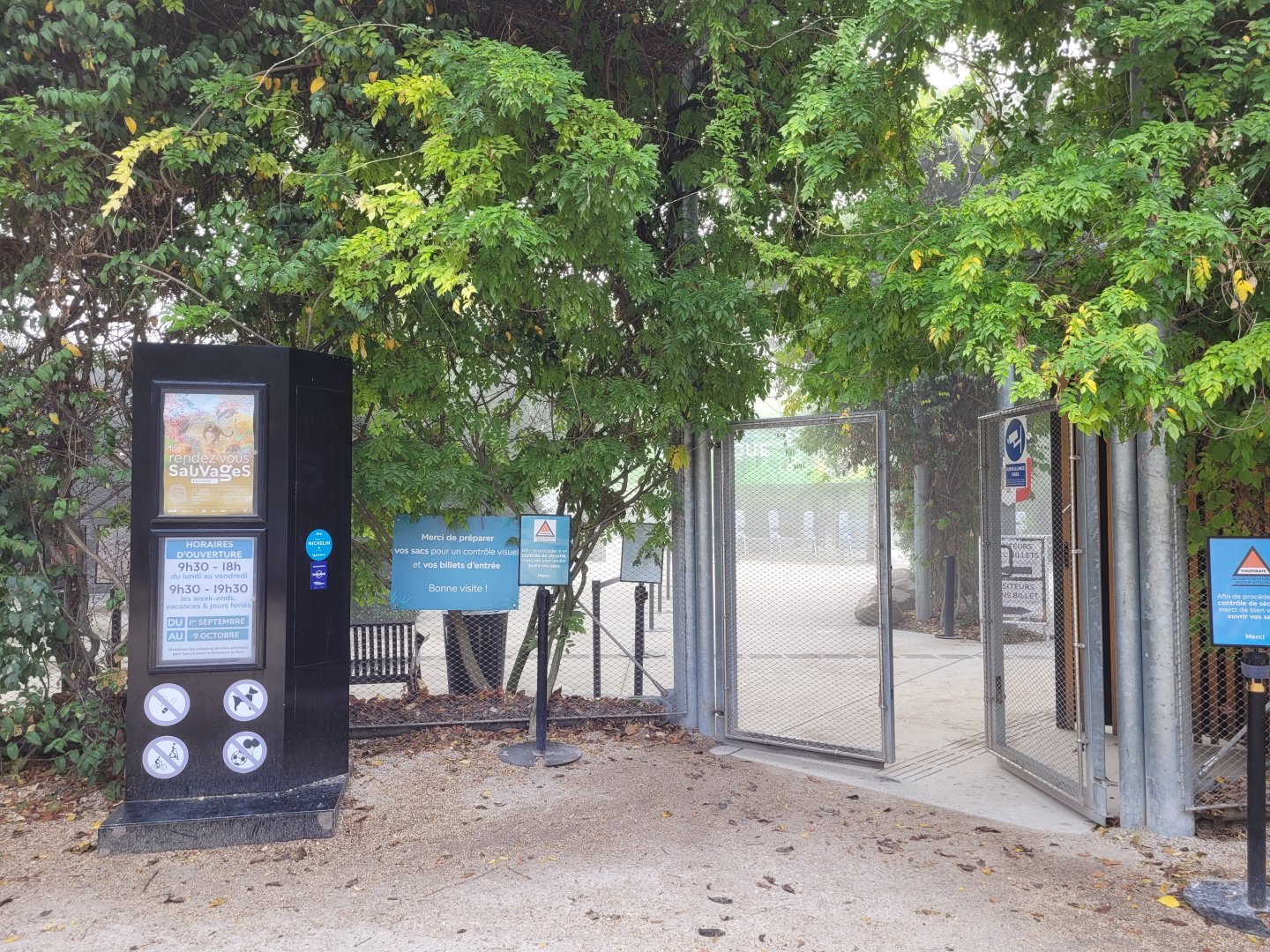 Entrance -Parc Zoologique de Paris (2022)