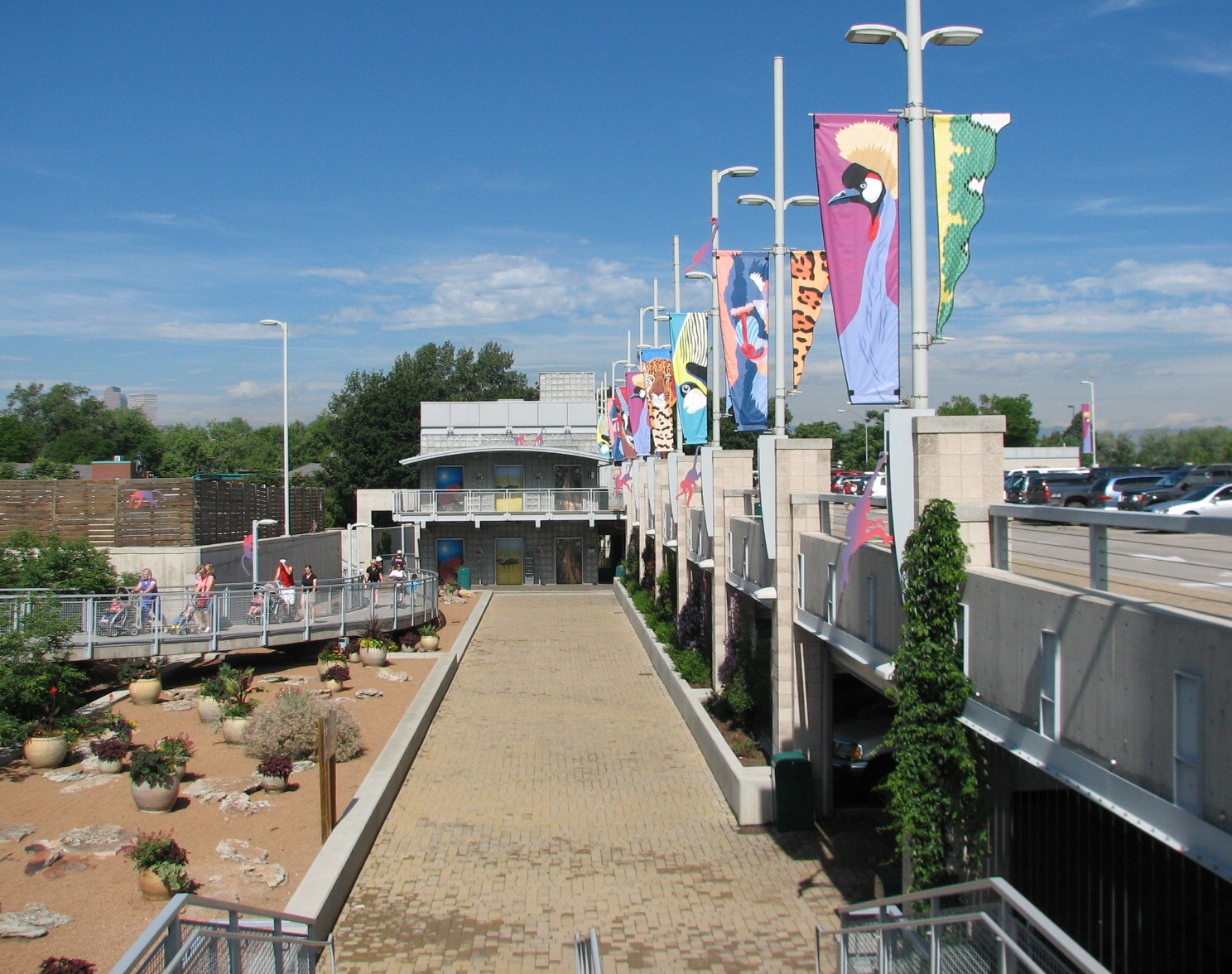 Entrance - Parking Garage