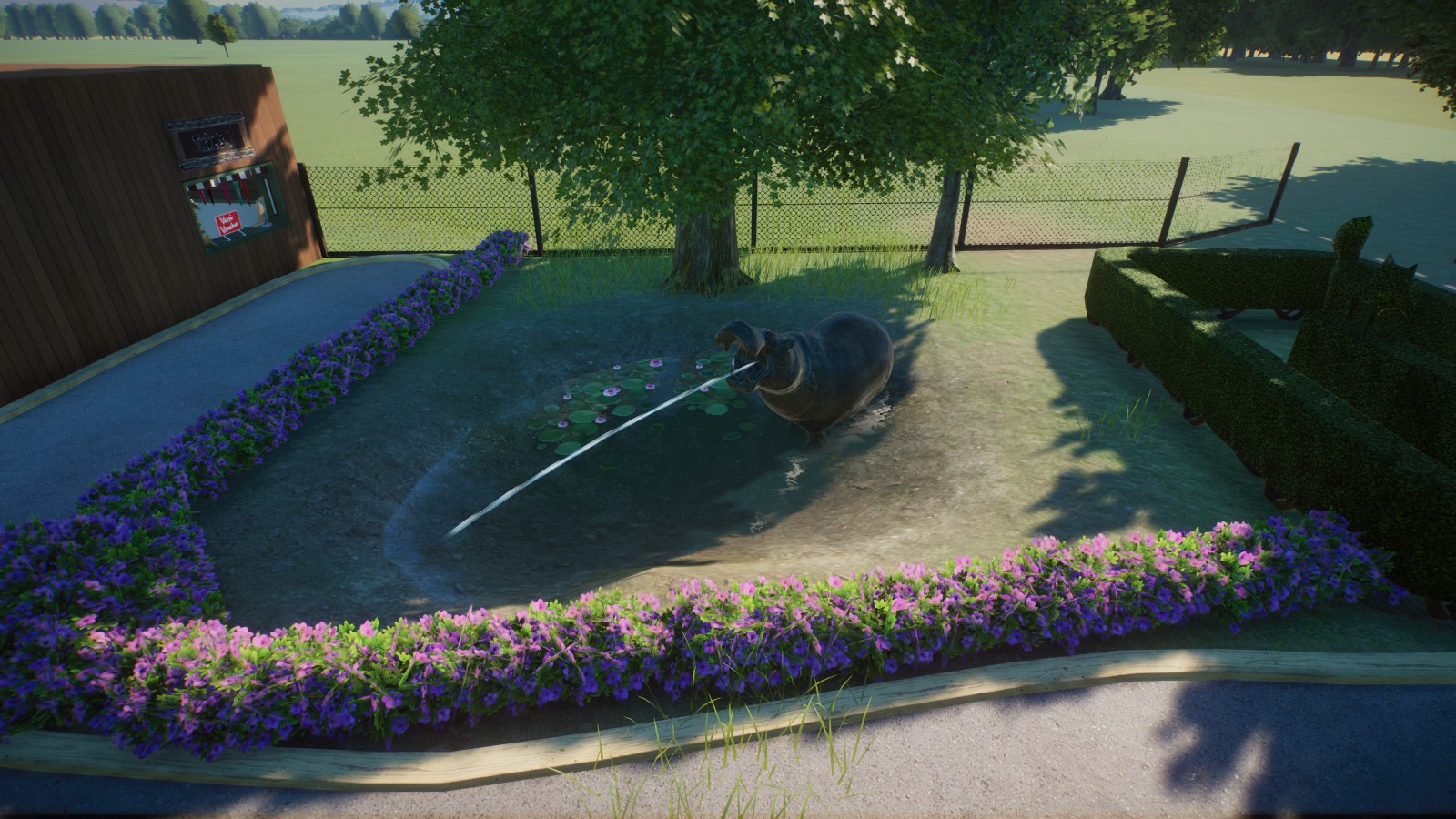 Entrance Path right Side