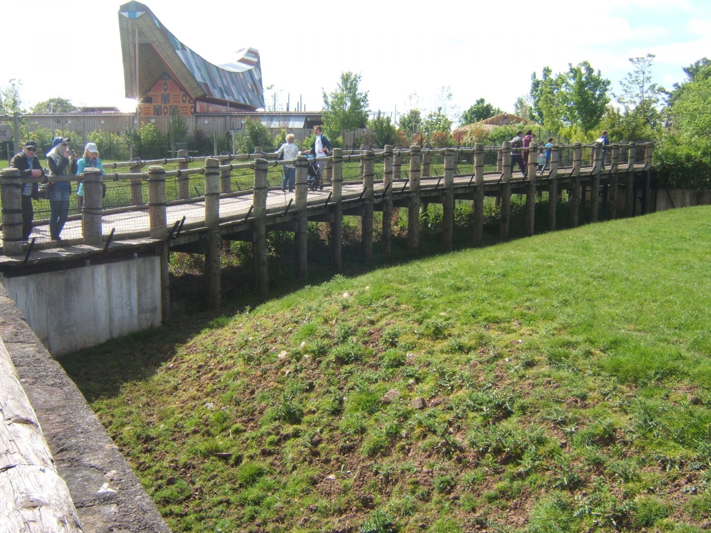 Entrance path to Islands due to visit if and when grasslands happens 25/05/2019