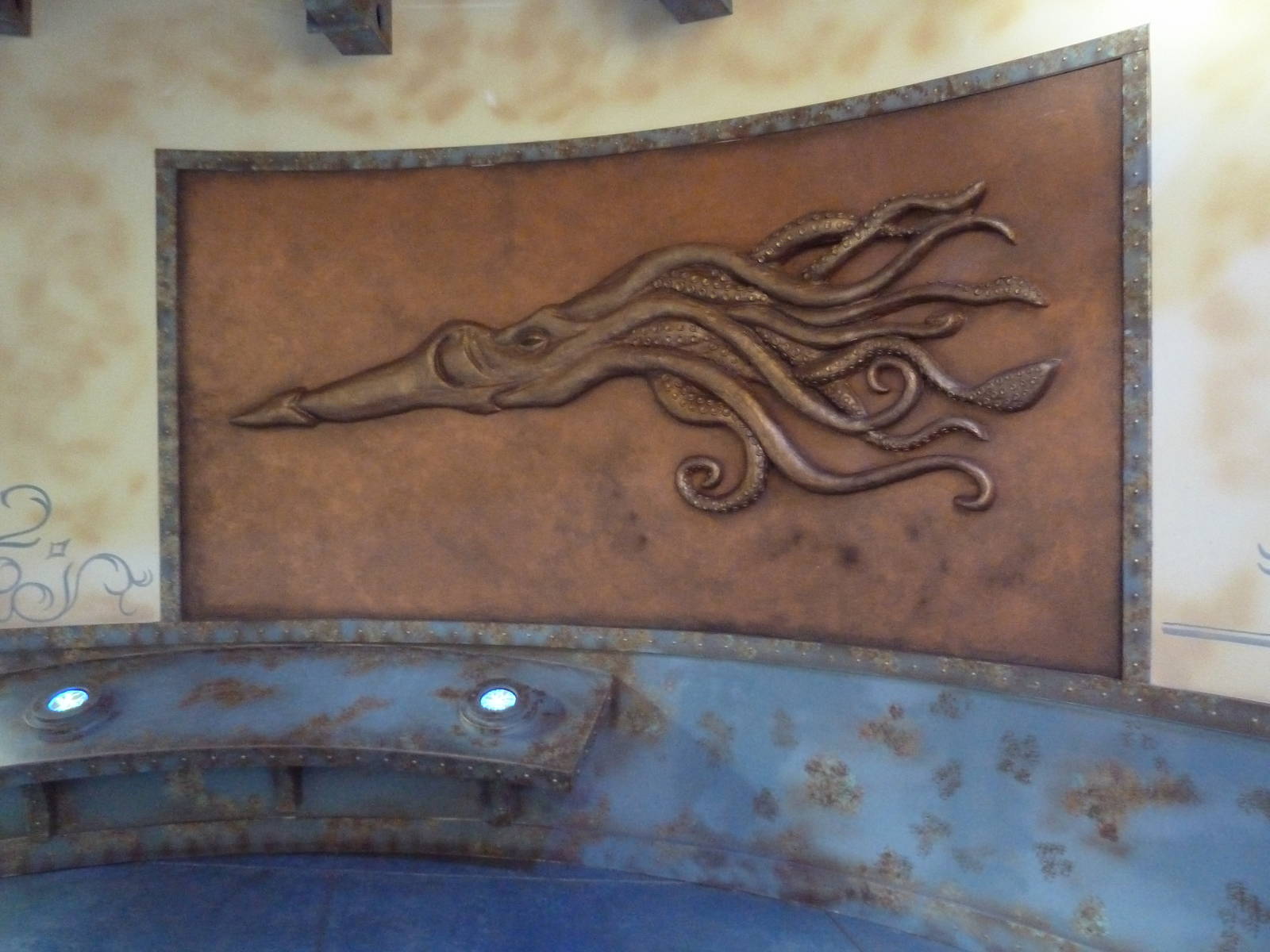 Entrance Plaza - Giant Squid