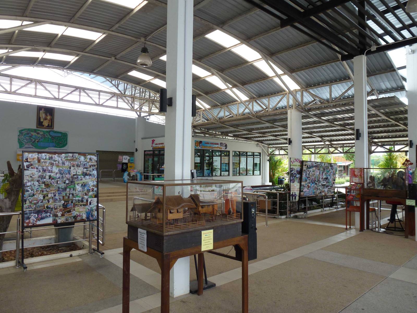 Entrance plaza, June 2013