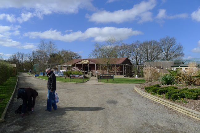 entrance - reception cabin