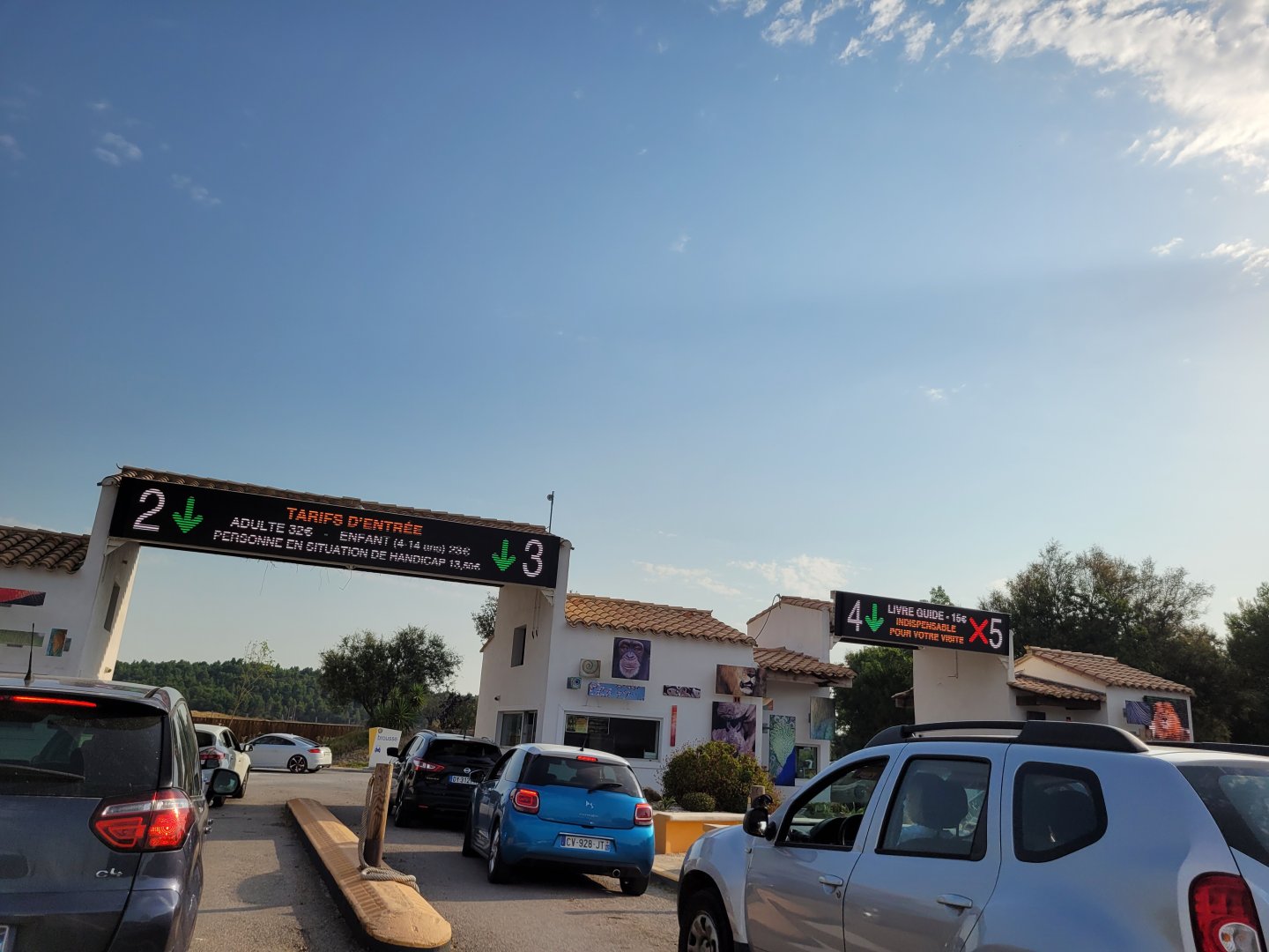 Entrance -Réserve Africaine de Sigean (2022)