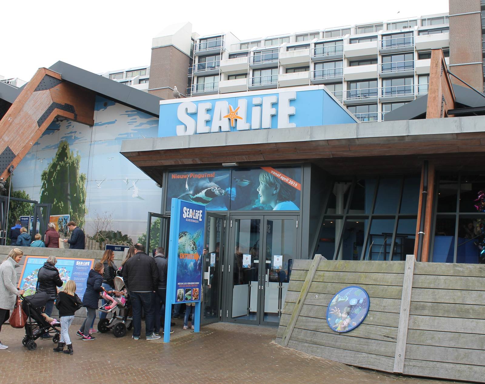 Entrance SEA Life Scheveningen