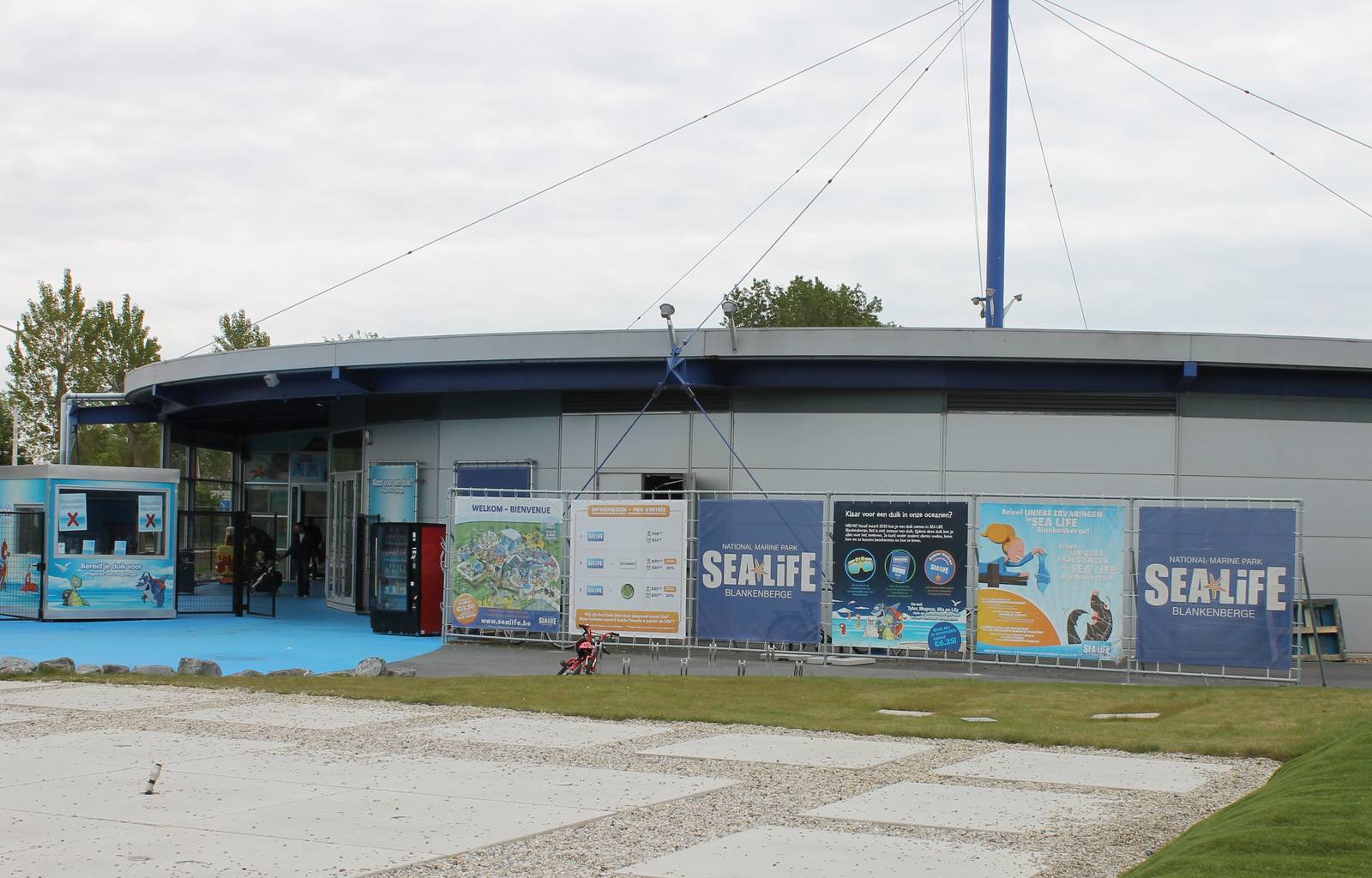 Entrance SeaLife Blankenberge
