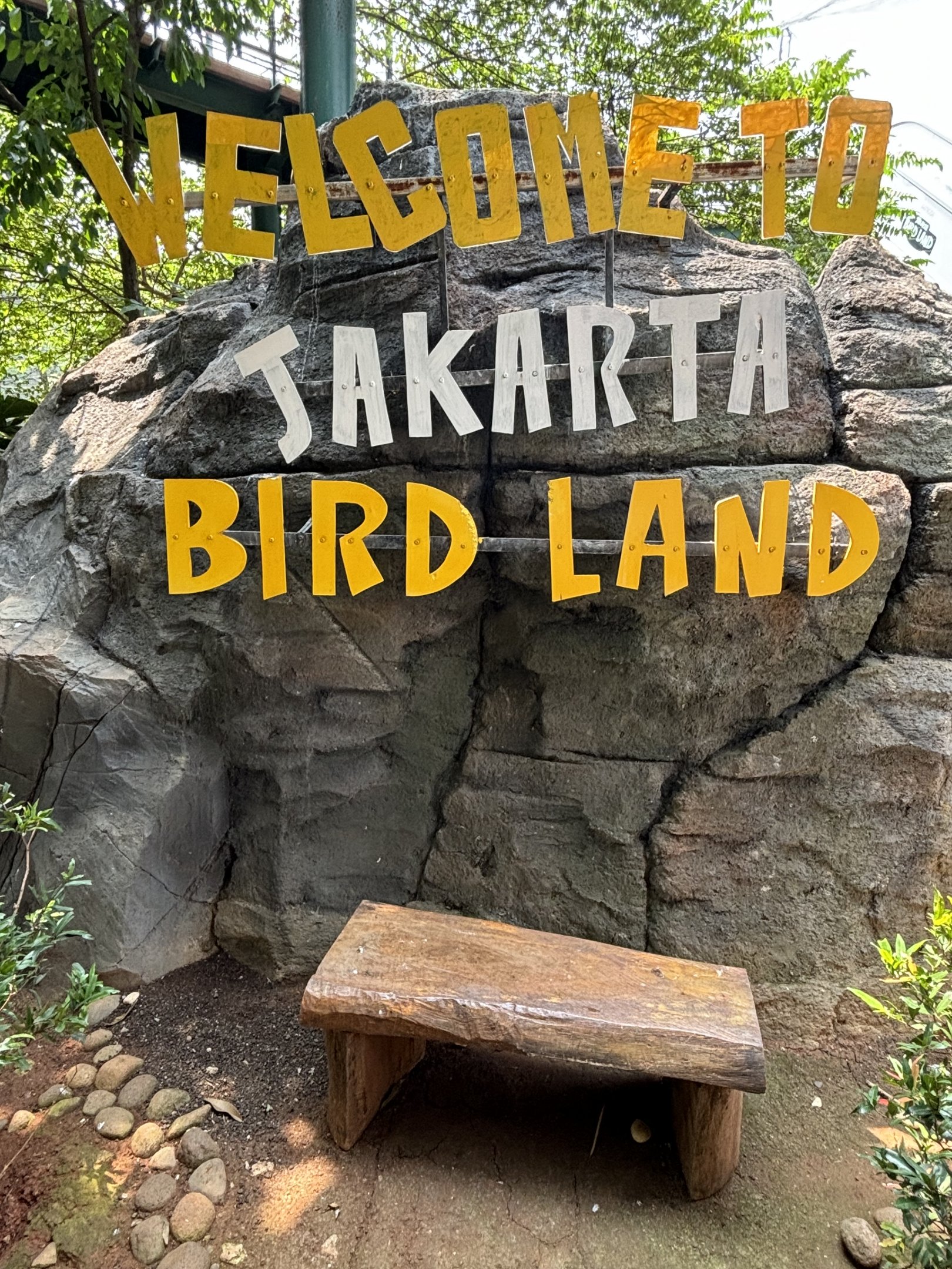 Entrance Sign - Jakarta Bird Land