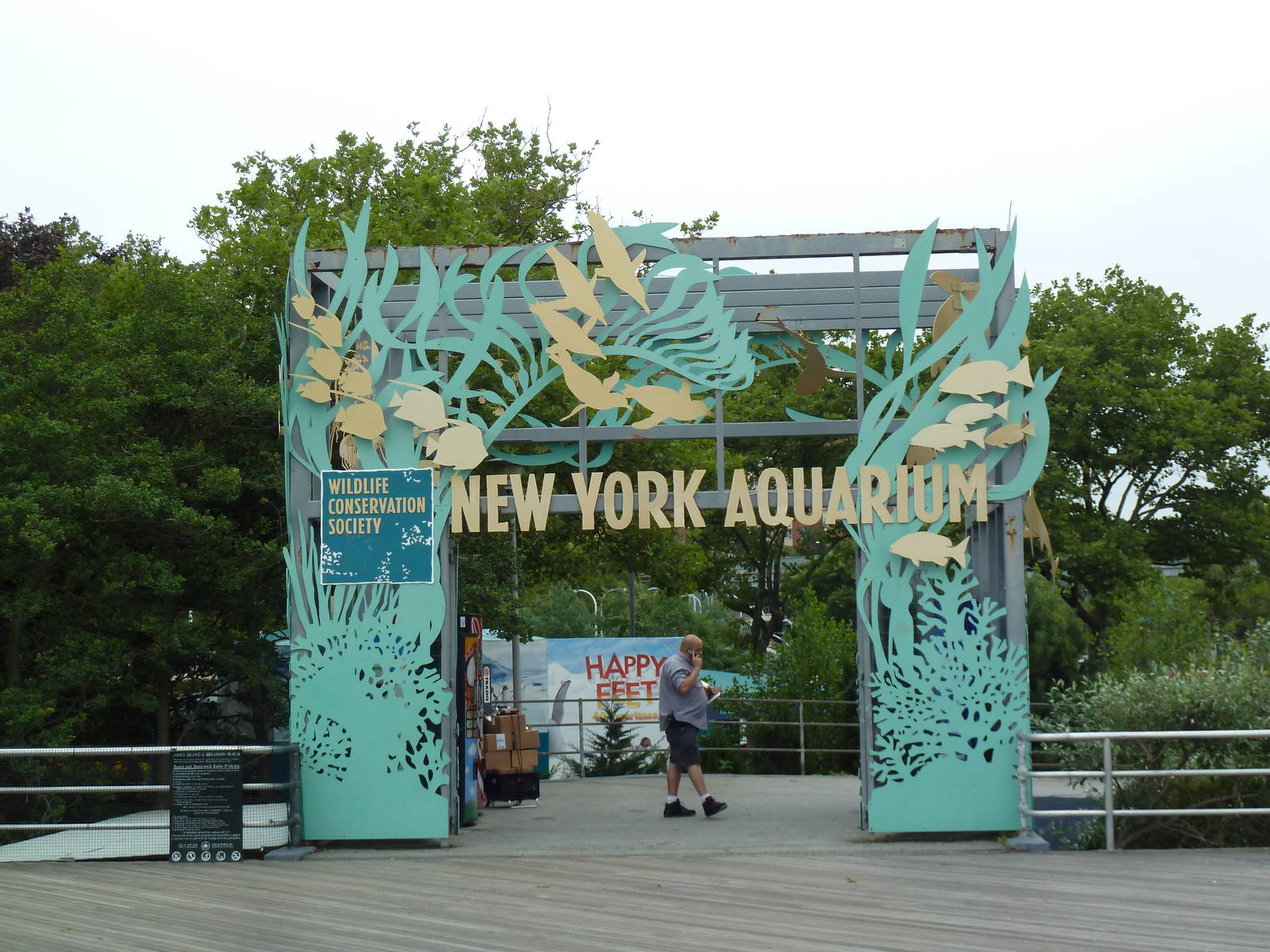 Entrance Sign (On Coney Island Boardwalk)