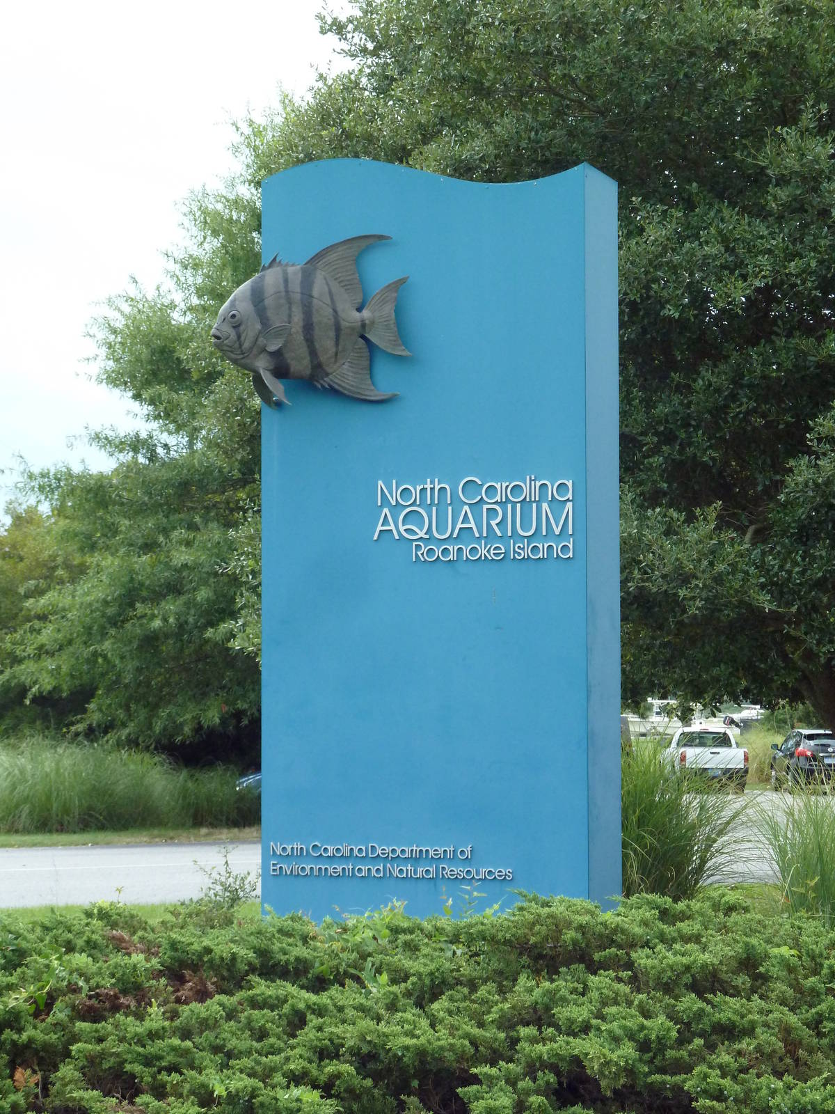 Entrance Sign (the same one at all 3 of the N.C. aquariums)