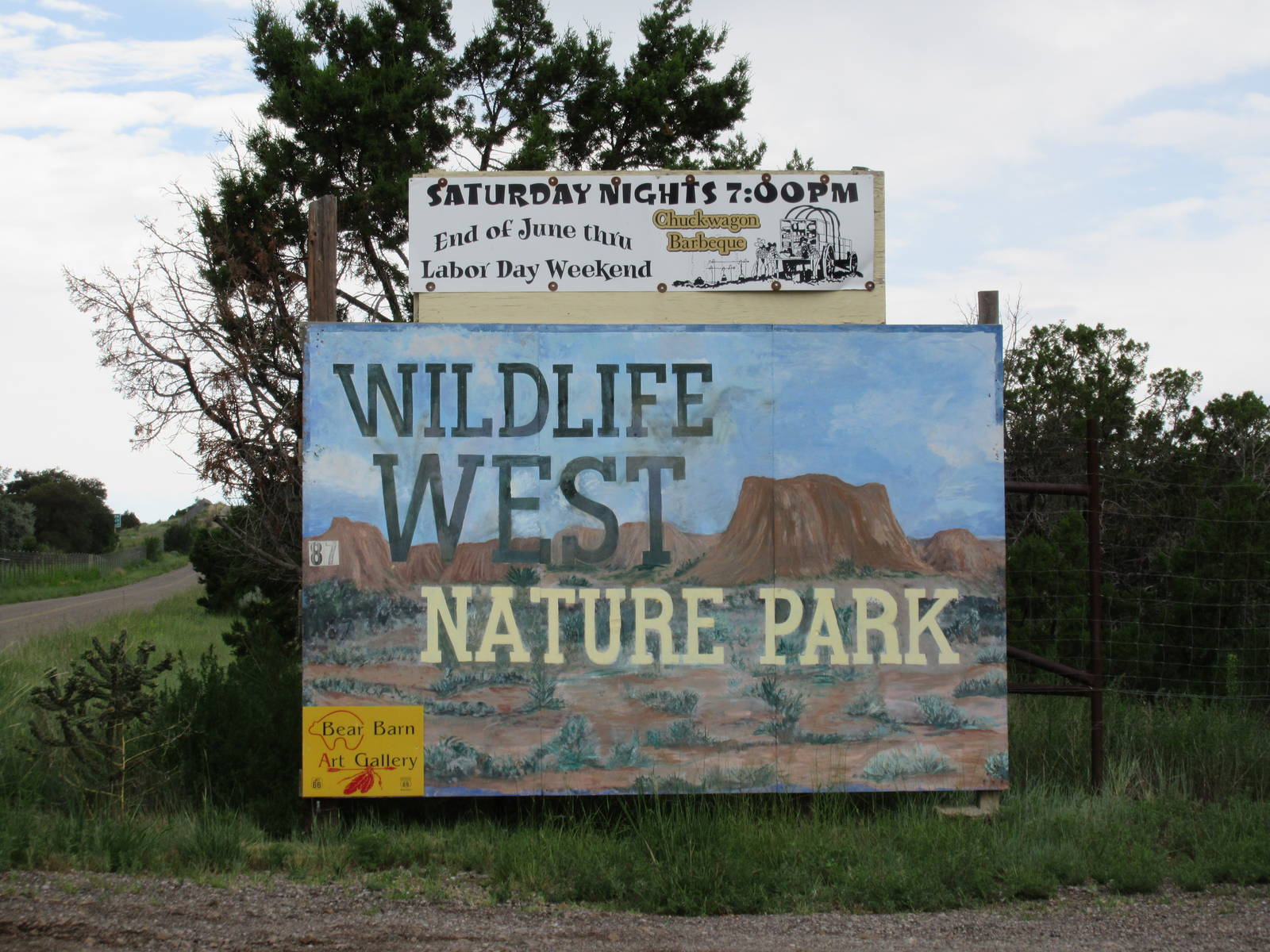 Entrance Sign