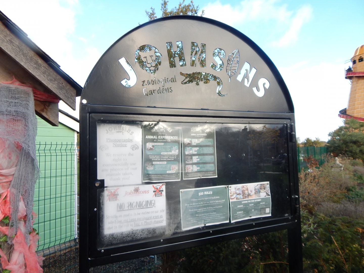 Entrance signage 021125