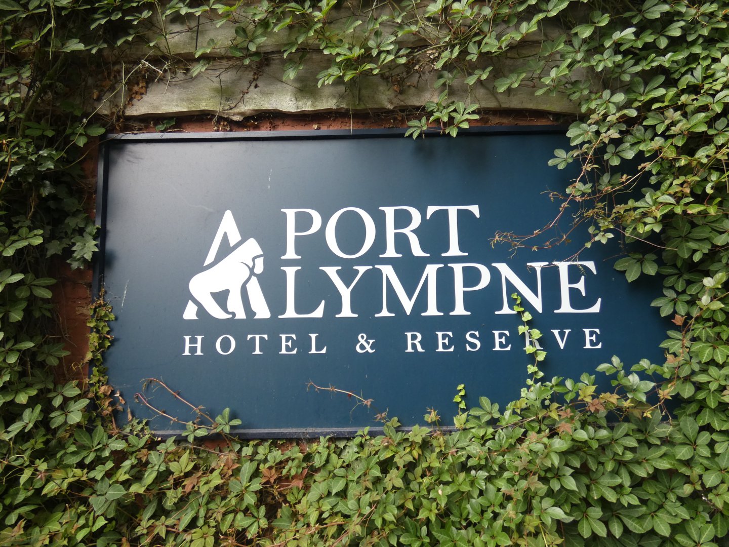 Entrance signage