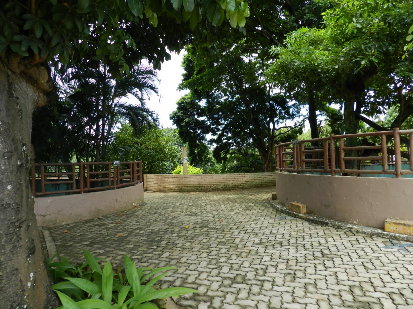 Entrance square - Salvador zoo (PZGV)