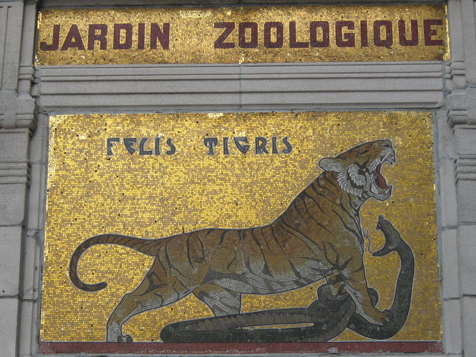 Entrance Tiger-Mosaic