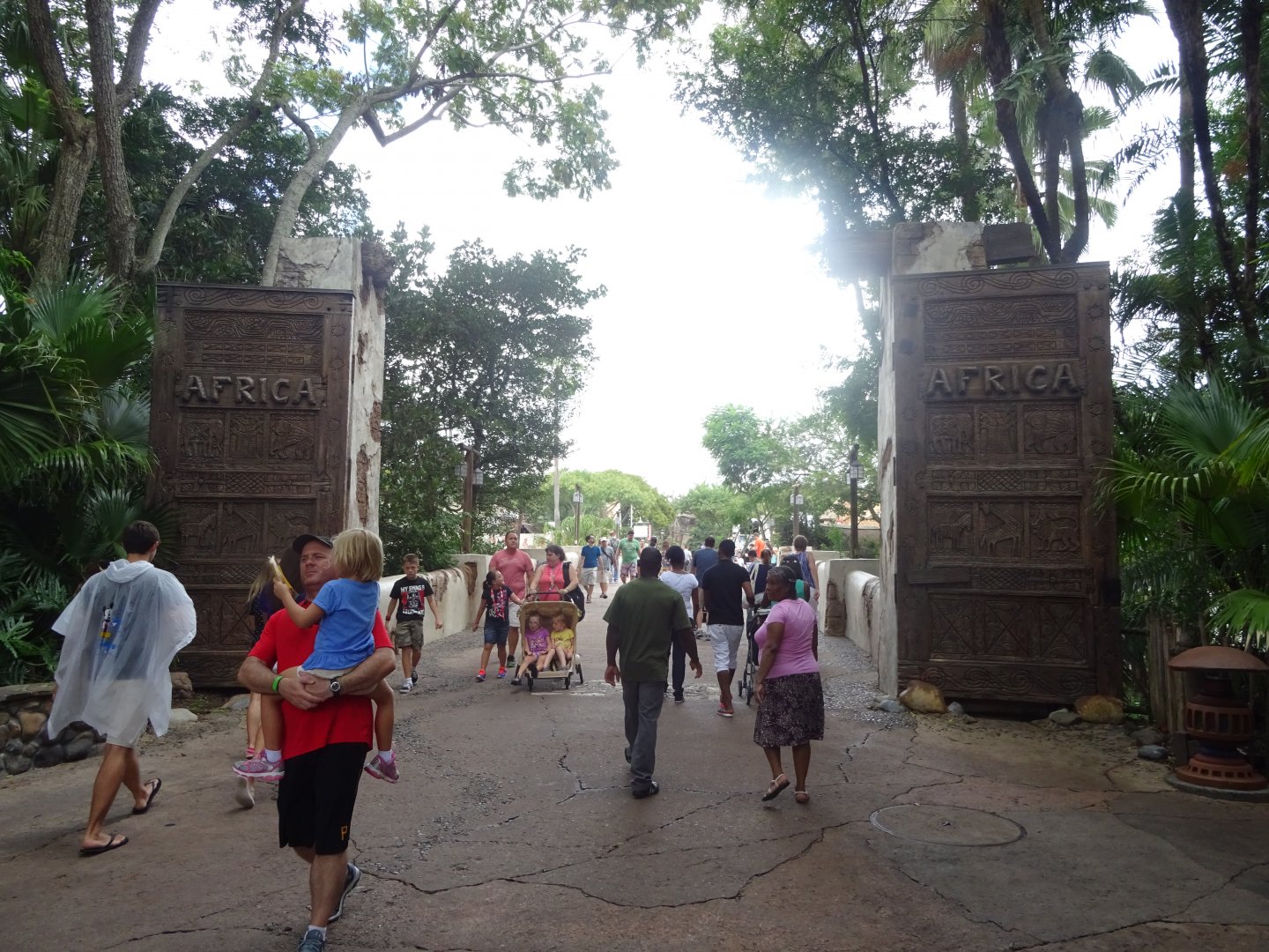 Entrance to Africa at Disney's Animal Kingdom (2014)