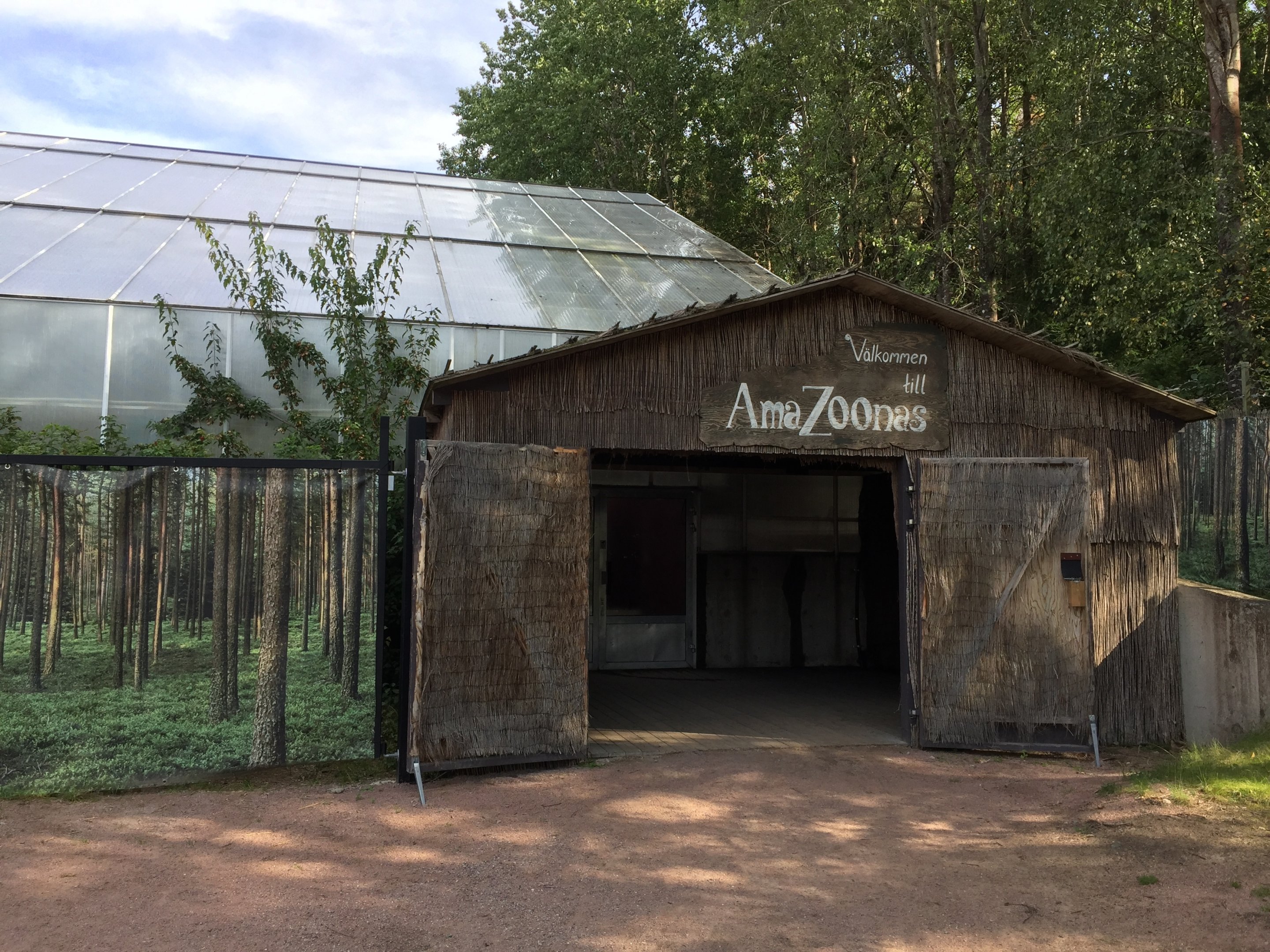 Entrance to "AmaZOOnas" Tropical House
