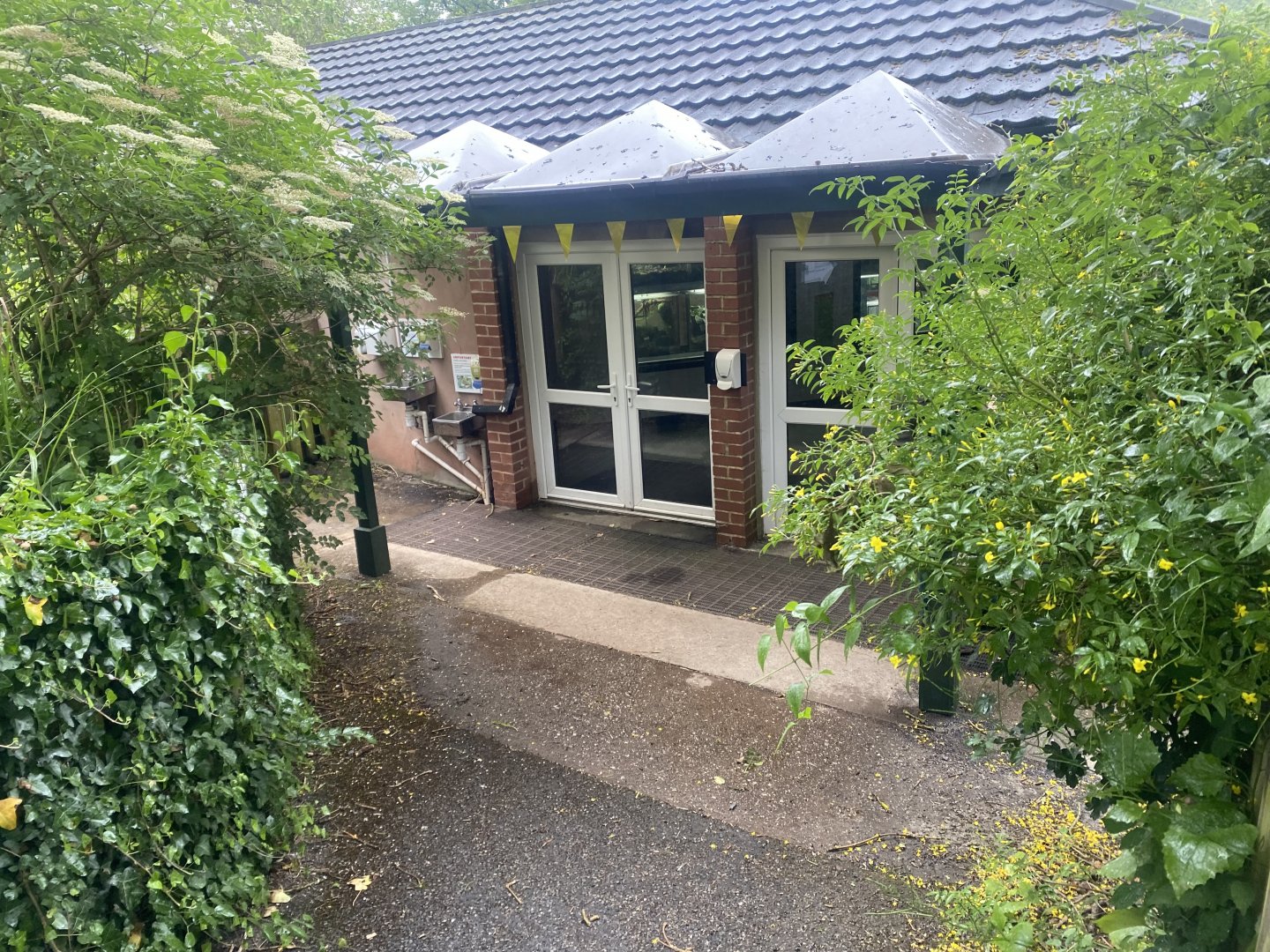 Entrance to Amphibian Ark 130624