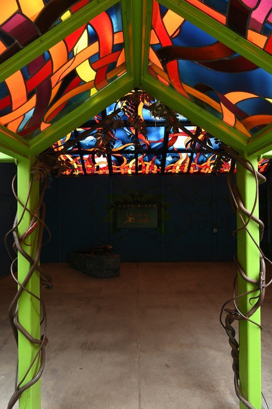 entrance to amphibian building