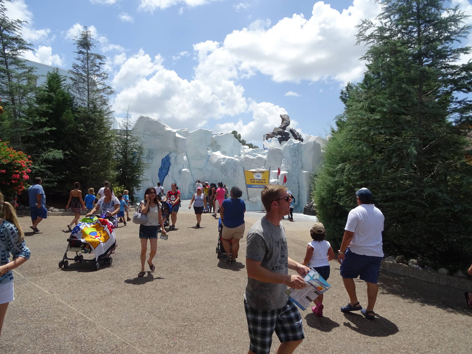 Entrance to Antarctica: Empire of the Penguin