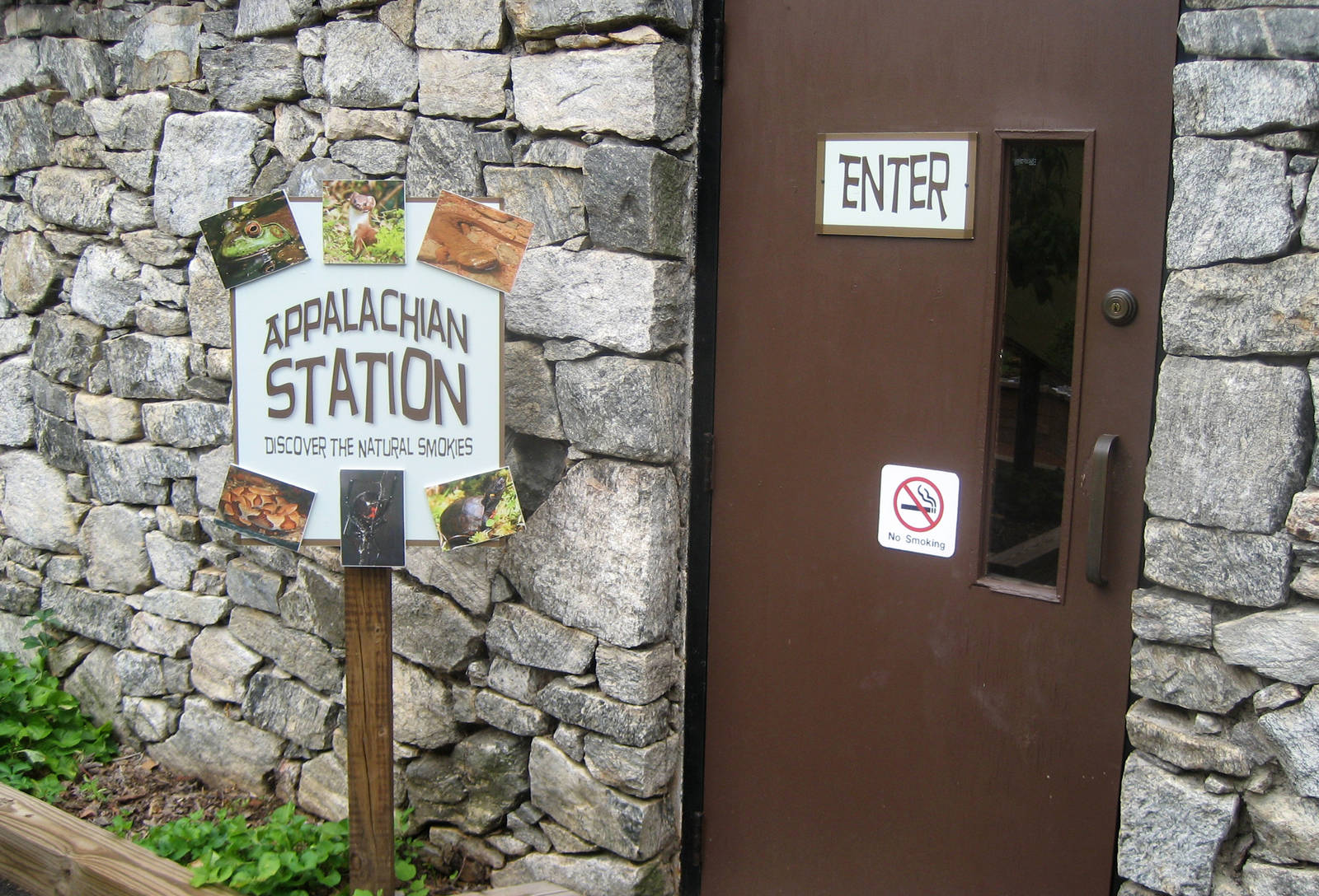Entrance to Appalachian Station exhibit