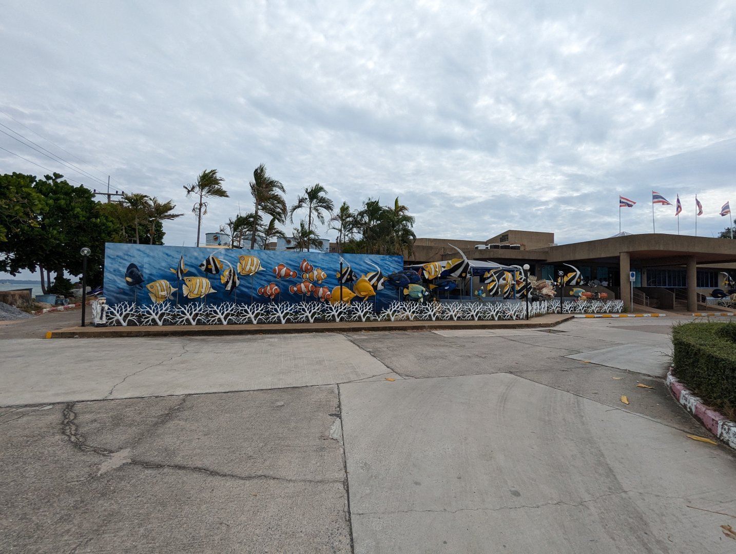 Entrance to Aquarium - Rayong Aquarium