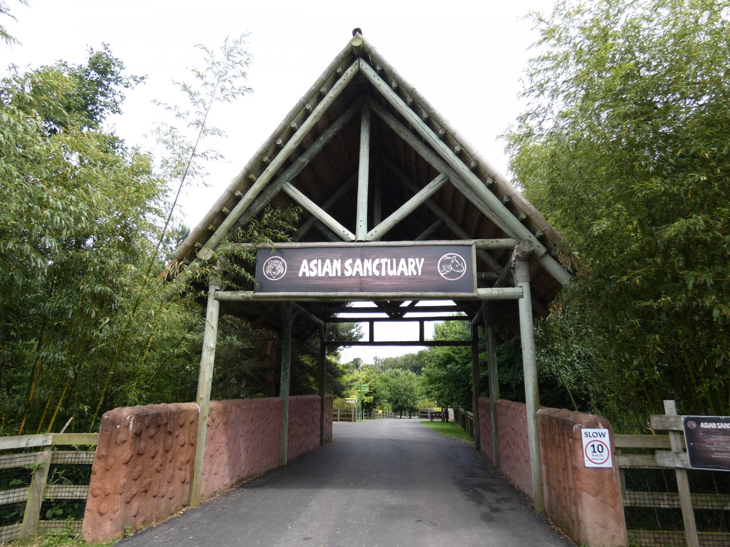 Entrance to Asian Sanctuary