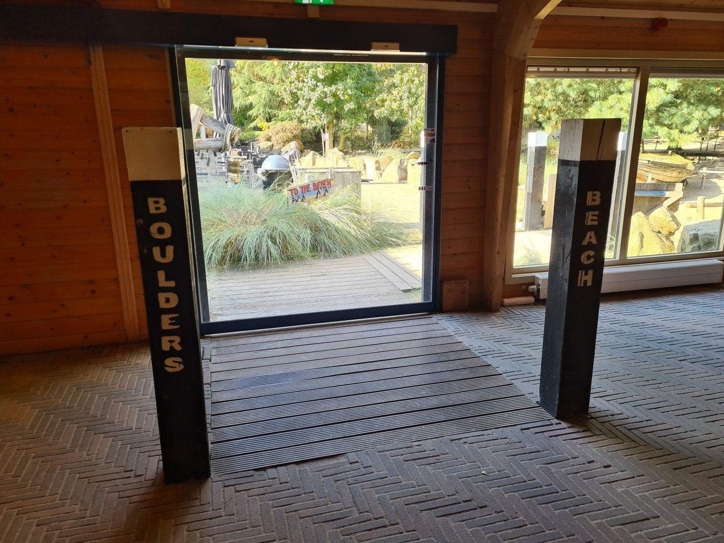 Entrance to "Boulders beach"