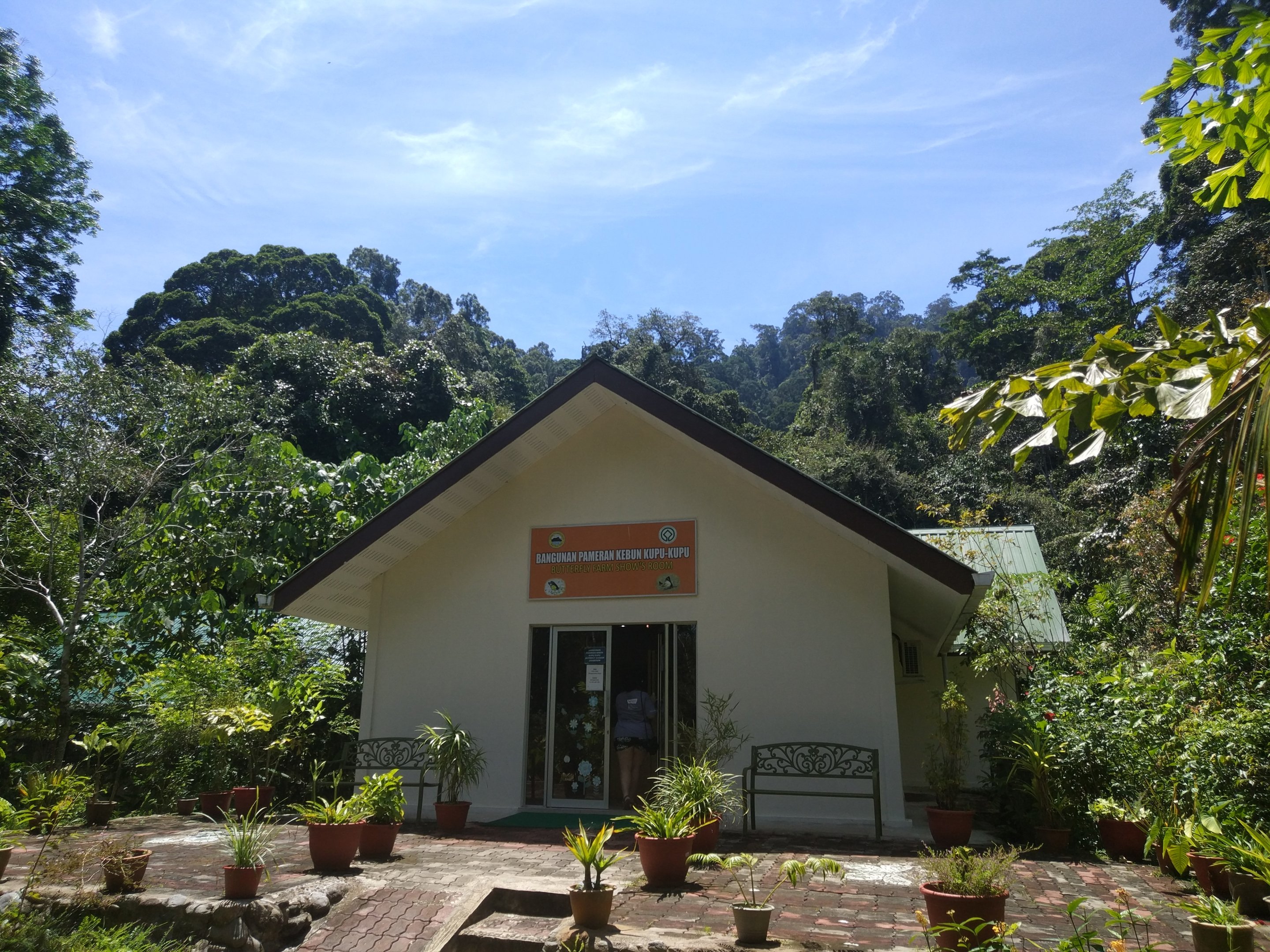 Entrance to Butterfly Farm