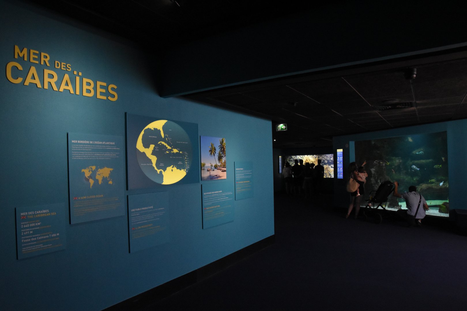 Entrance to Caribbean section