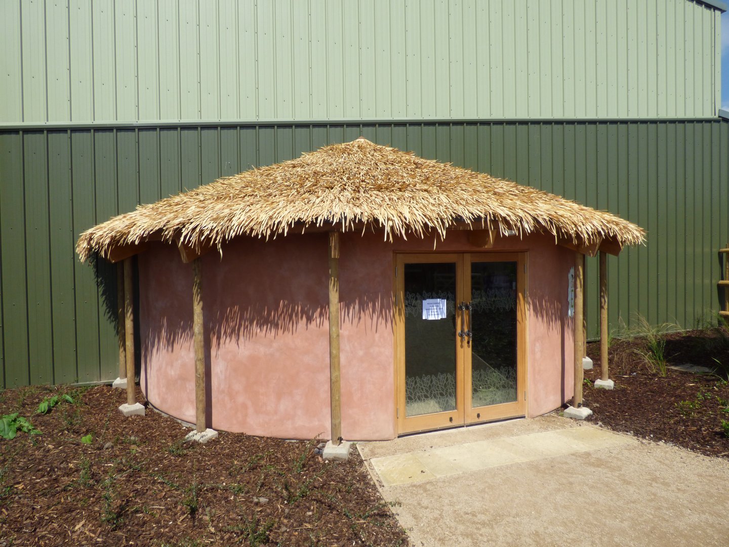 Entrance to Chimp Eden