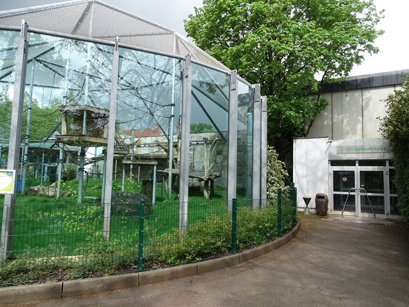 Entrance to Chimpanzee House