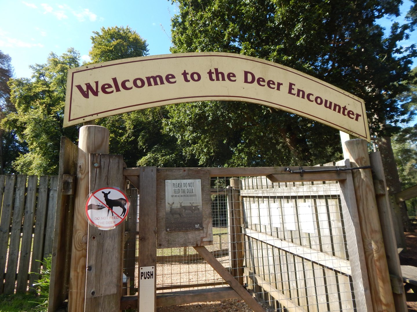 Entrance to Deer Encounter 130924