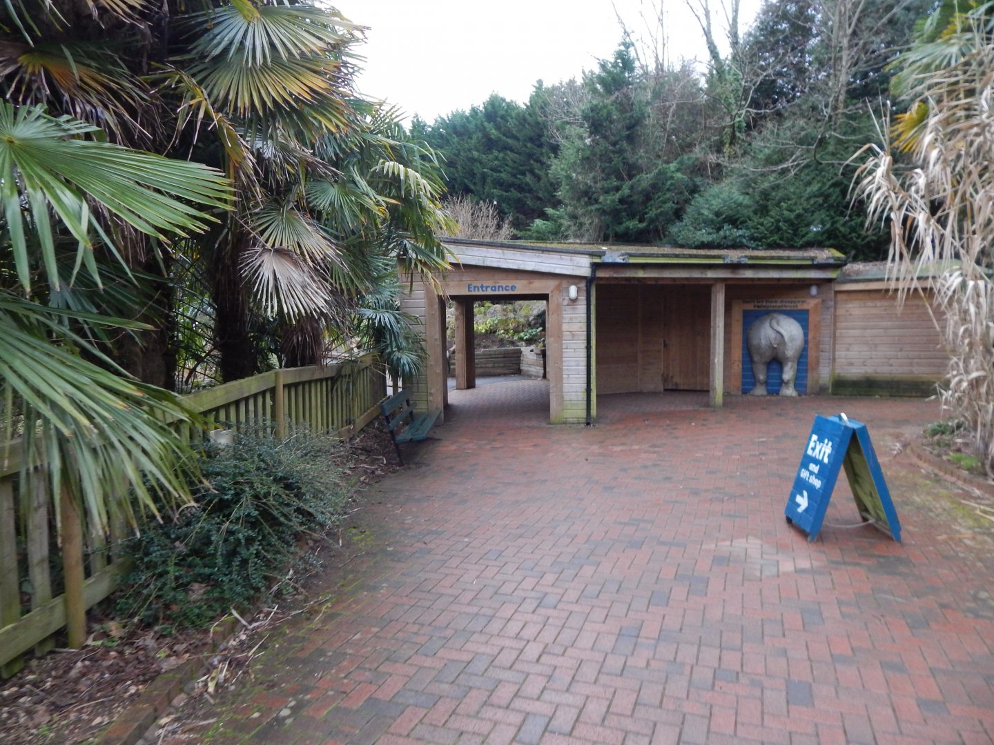 Entrance to former Brookside Aviary 050224