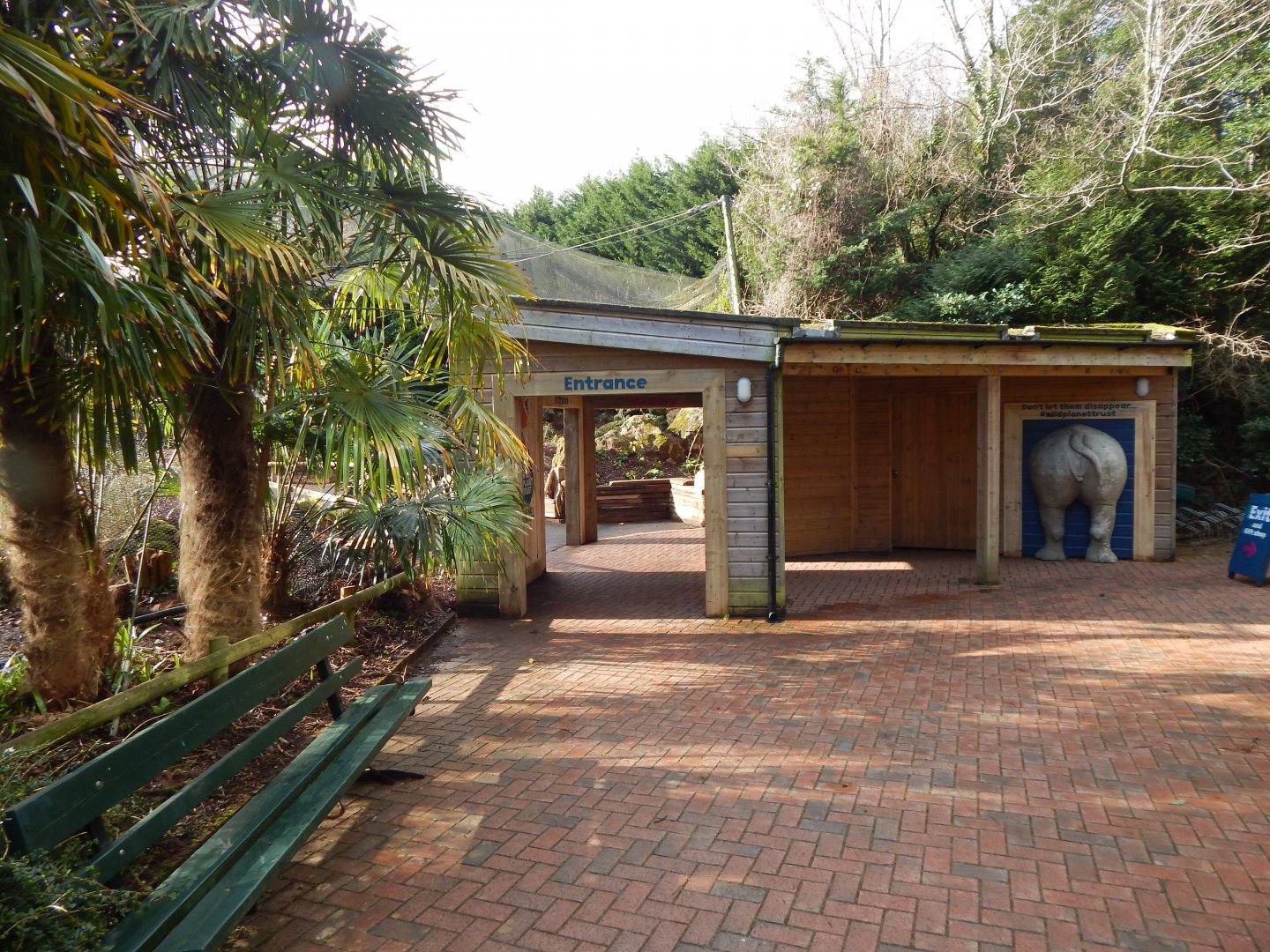 Entrance to former Brookside Aviary 240222