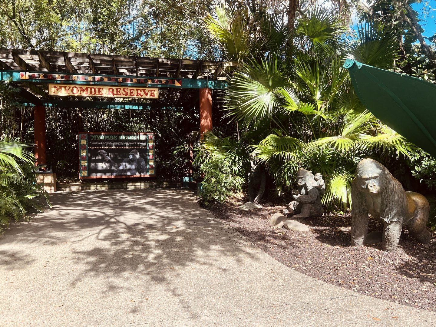 Entrance to Gorilla Exhibit