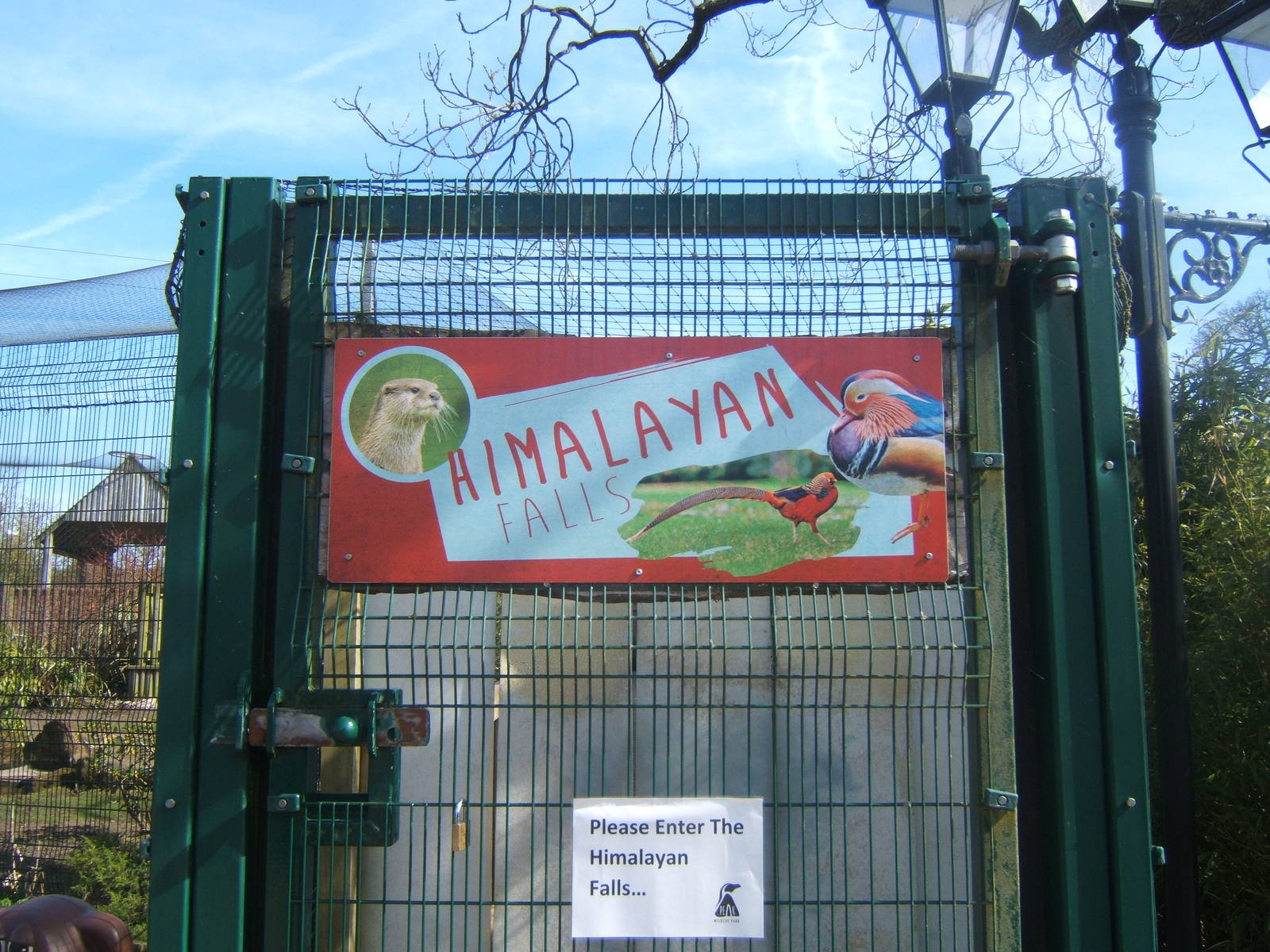 Entrance to Himalayan Falls