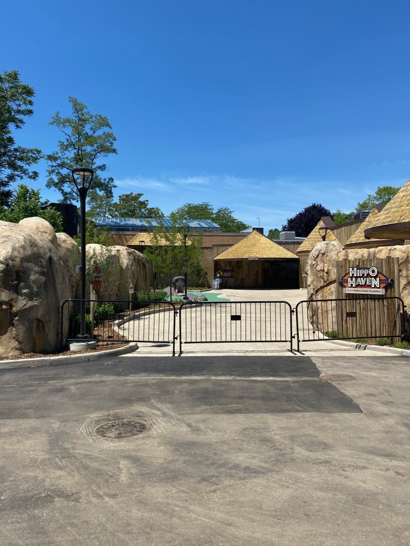 Entrance to Hippo Exhibit