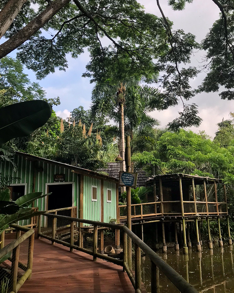 Entrance to Jaziquima (Colombian primates exhibit)