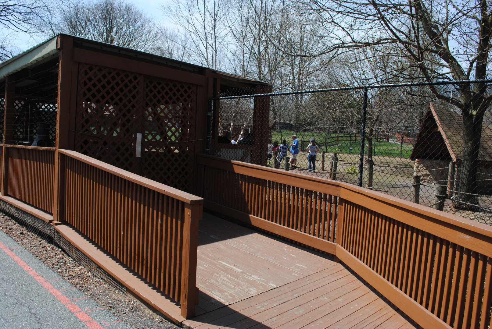Entrance to Kangaroos Walk-through Exhibit