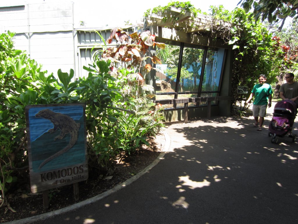 Entrance to Komodo exhibit