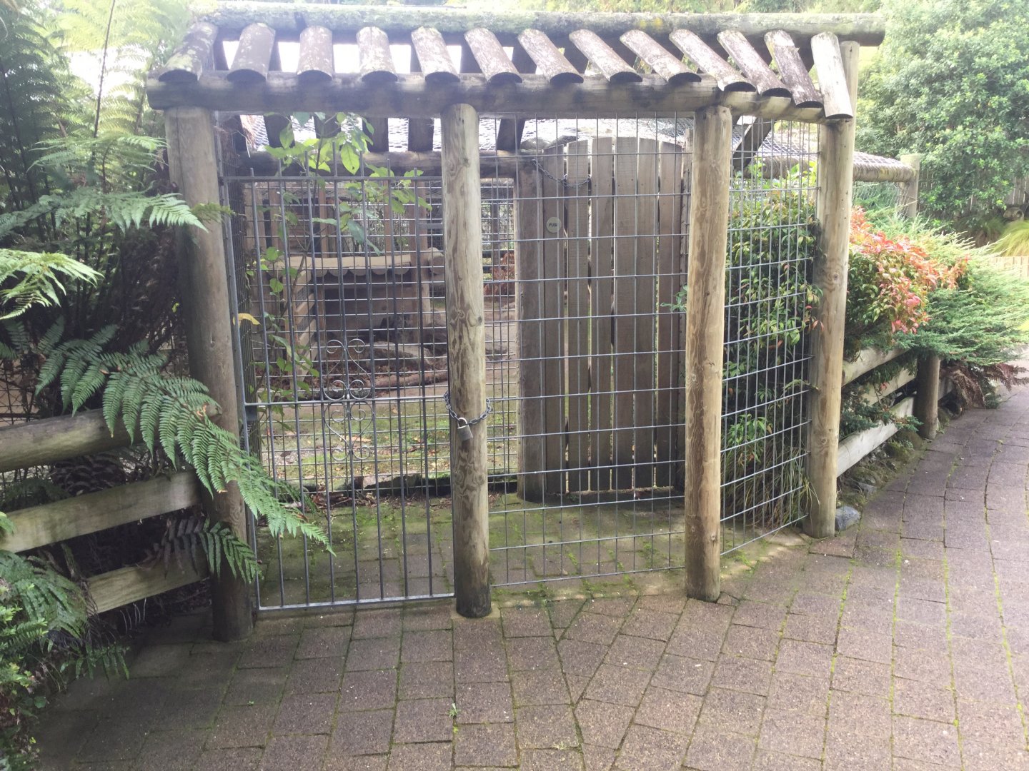 Entrance to Lion Cub Exhibit