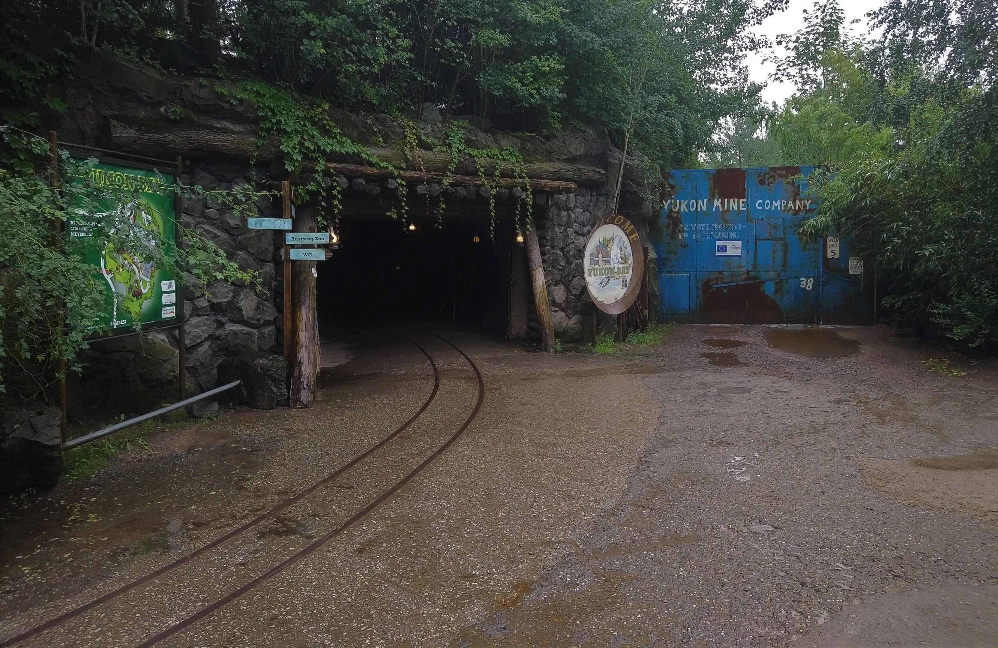 Entrance to North America