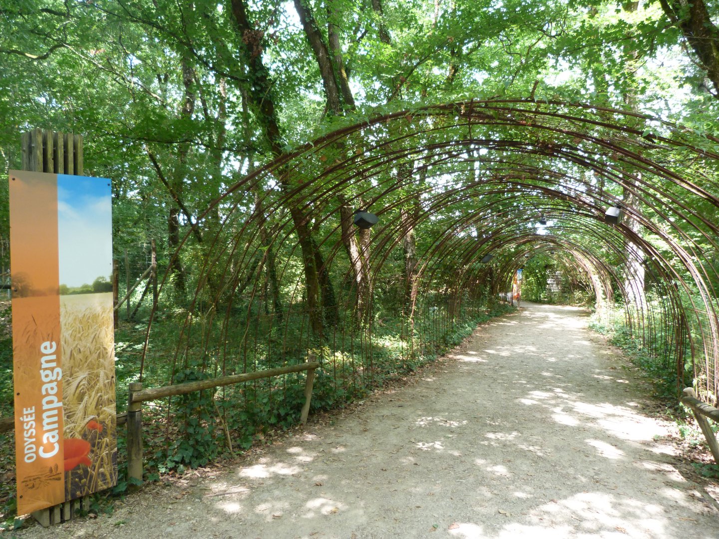 Entrance to "Odyssée des Campagnes" -Zoodyssée (2025)