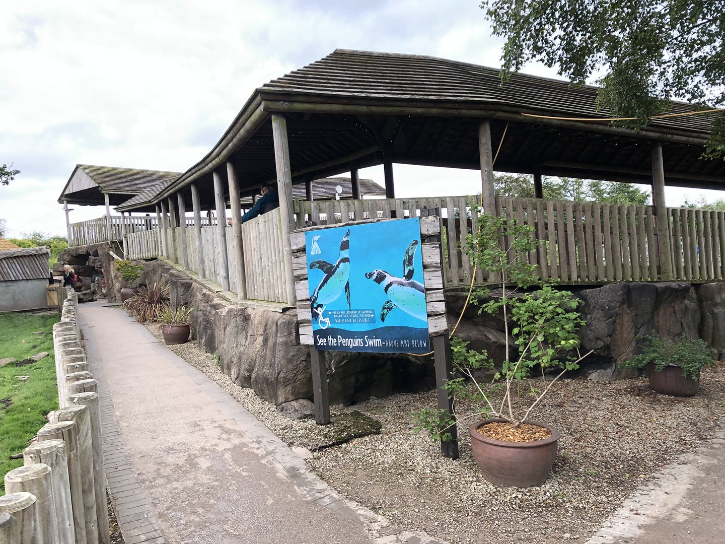 Entrance to Penguin Area Peak Wildlife Park (August 2023)