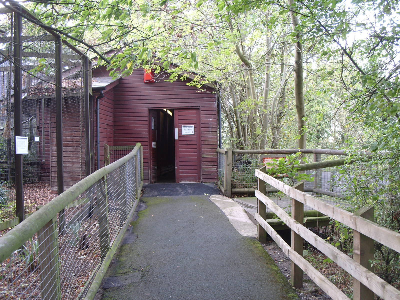 Entrance to Primate House 2