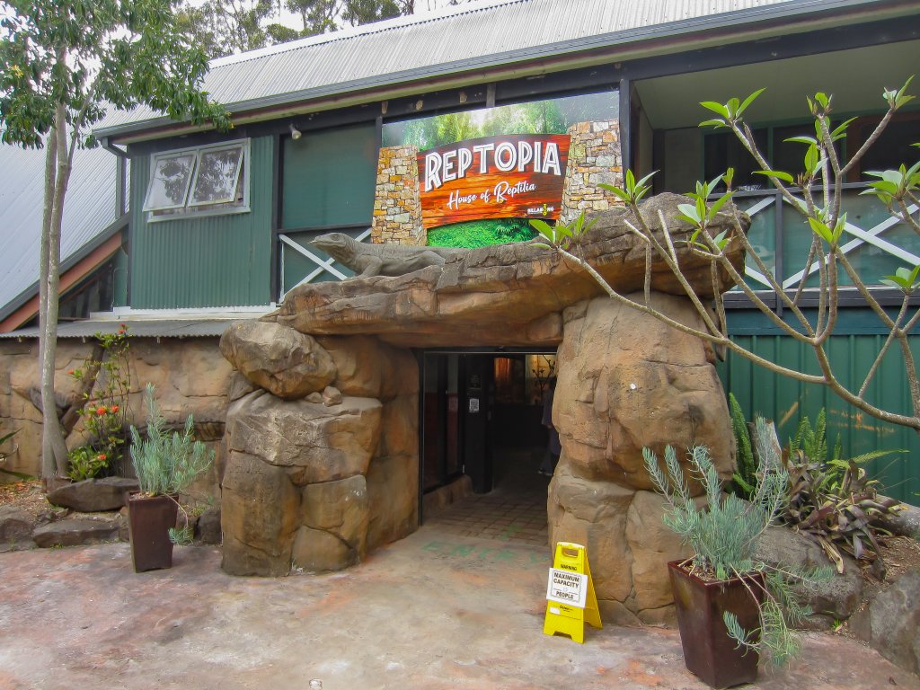 Entrance to Reptile House
