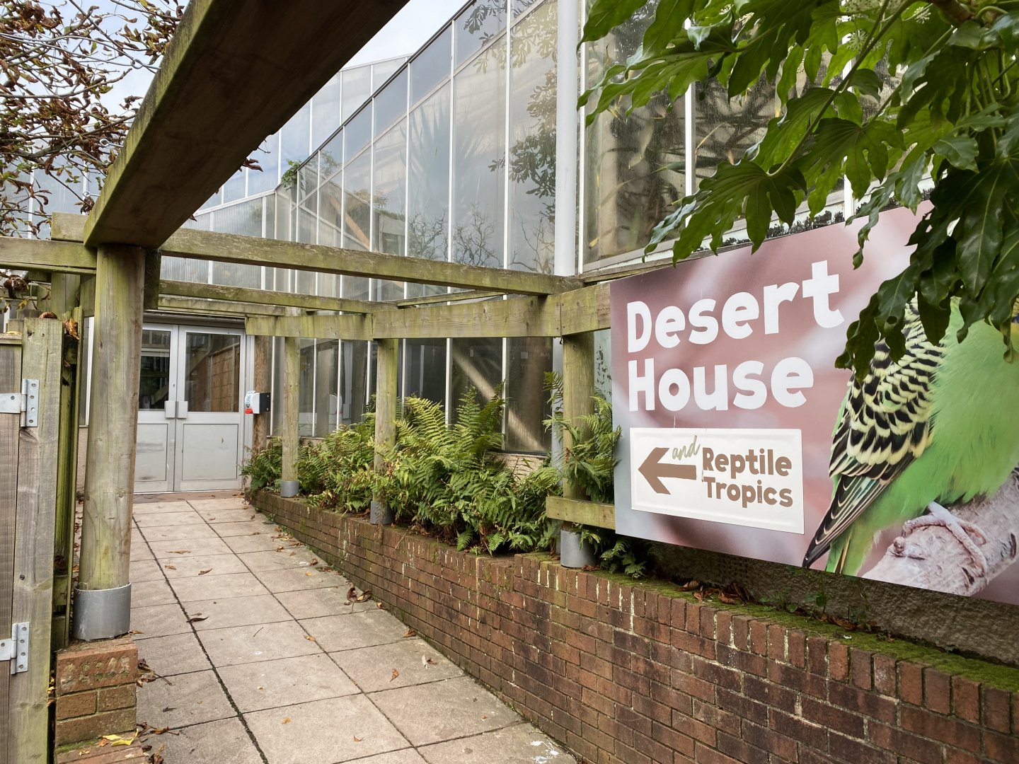 Entrance to Reptile Tropics 201121