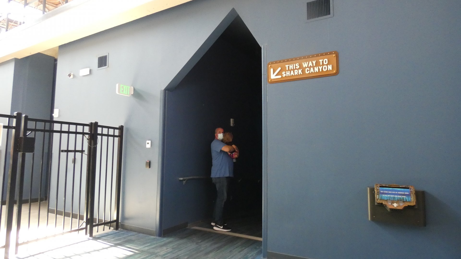 Entrance to Shark Canyon - Mar. 2022