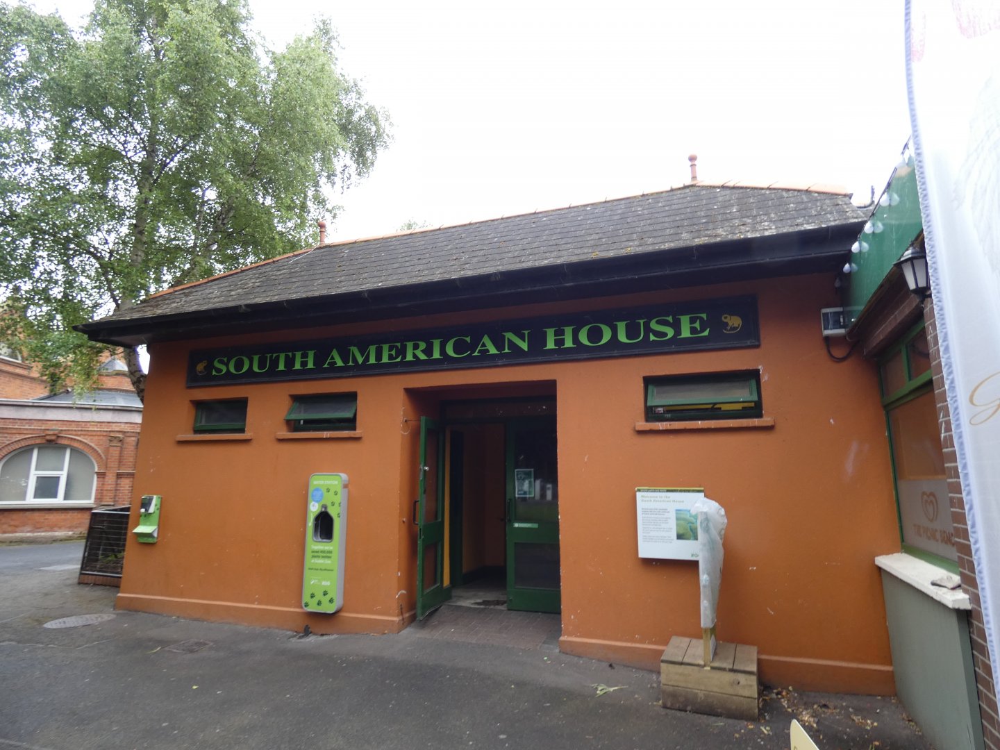 Entrance to South America house