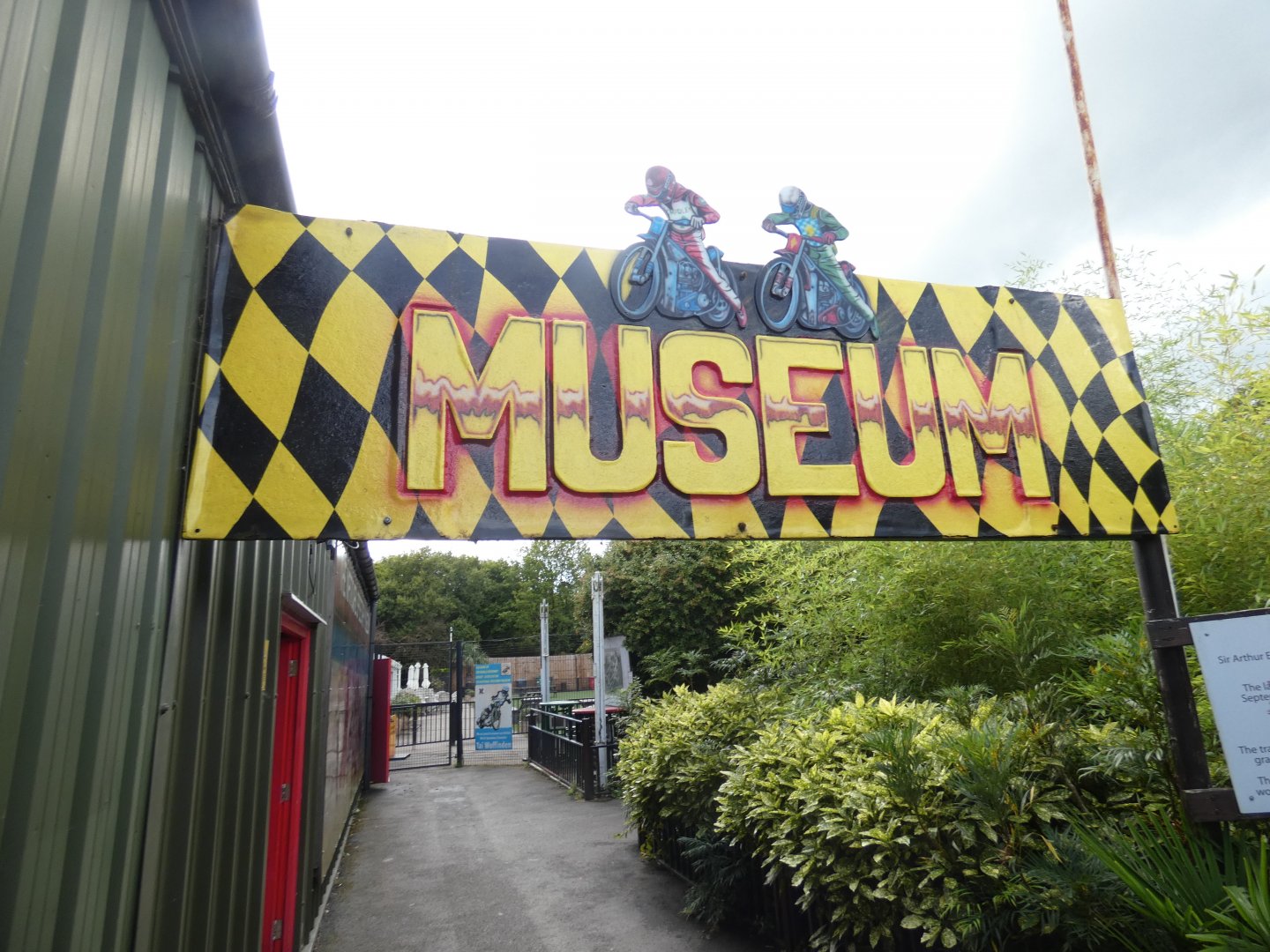 Entrance to Speedway museum